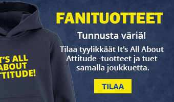 Tilaa fanituotteita